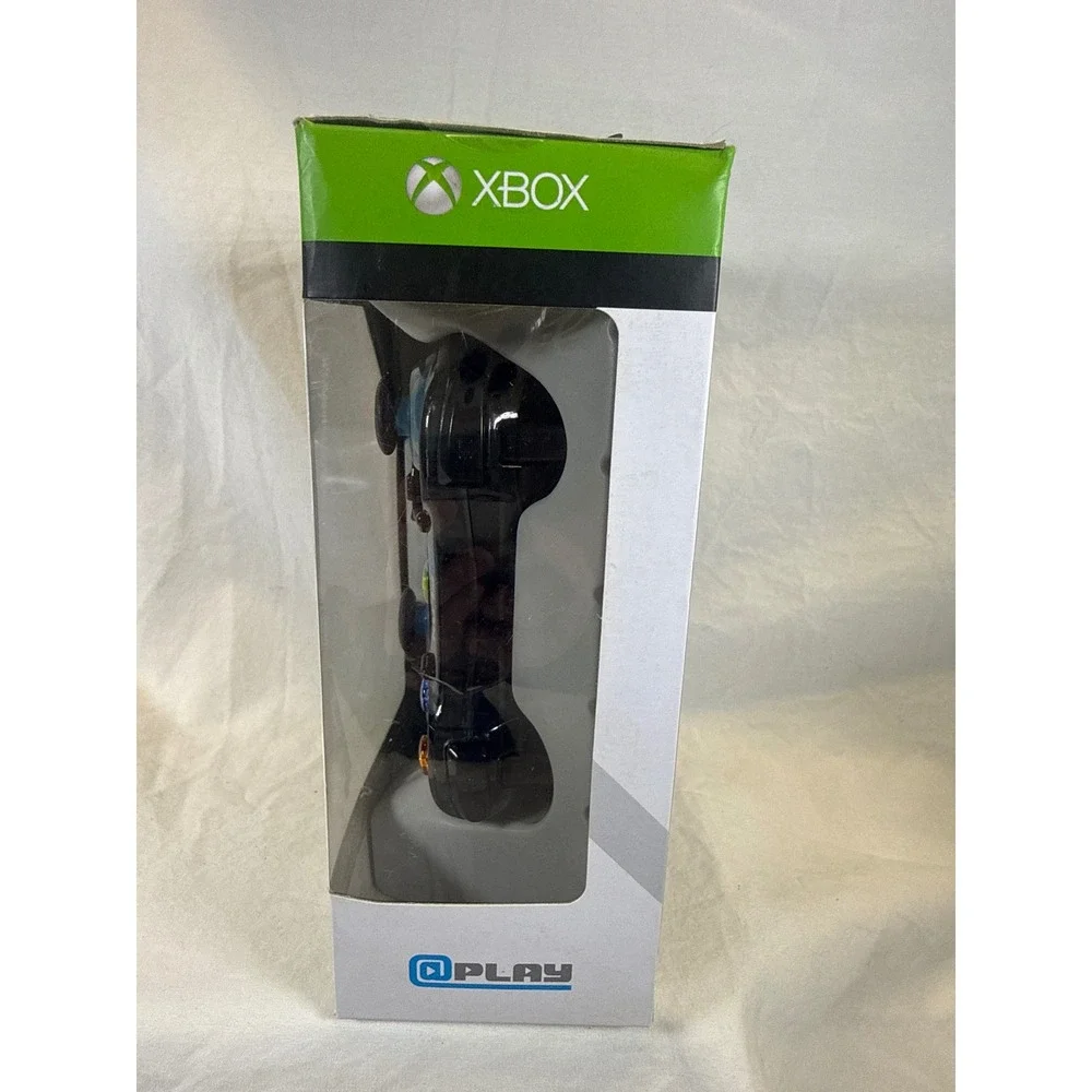 @Play Xbox 360 Wired Controller Smoke Black Translucent Microsoft Licensed NEW